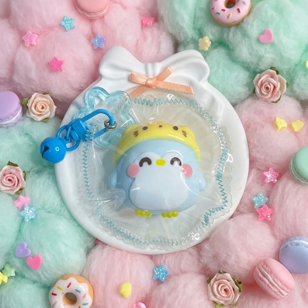 Slow Rising Penguin Squeeze Silicone Material Soft Texture Penguin Squishy Cream Mud Feel Compact Size Penguin Fidget