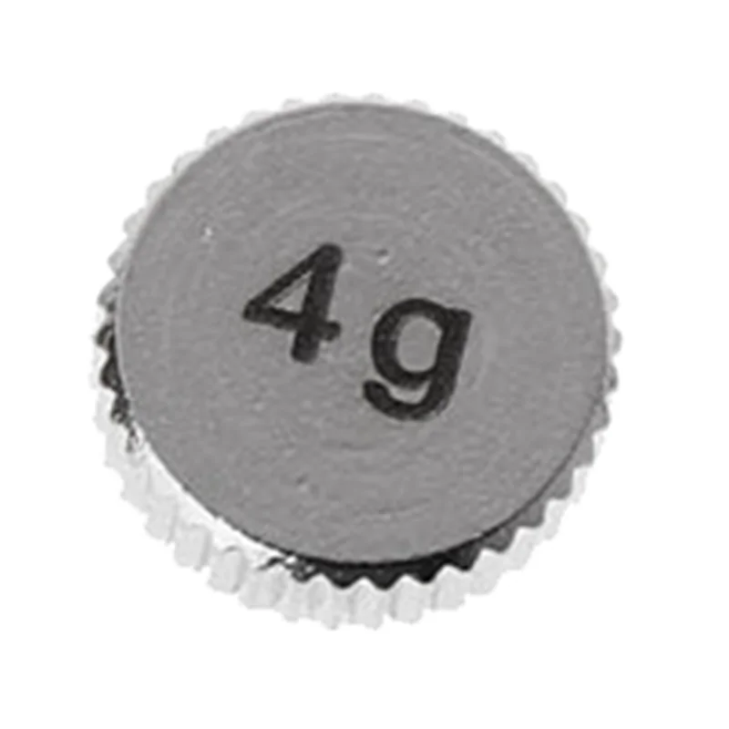 -A96Z 3X Headshell 4G Shell Gewicht Plattenspieler Metall Elektrische Instrument Teile Für SL1200 SL1210 MK2 3 5 M5G Stylus DJ, Silber