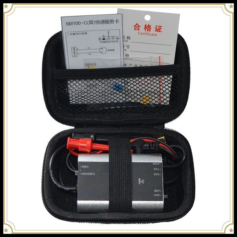 Modem USB-HART avec alimentation intégrée 24V DC et résistance d'adaptation 250Ω, adaptateur FSK isolé pour transmetteur HART 4-20mA