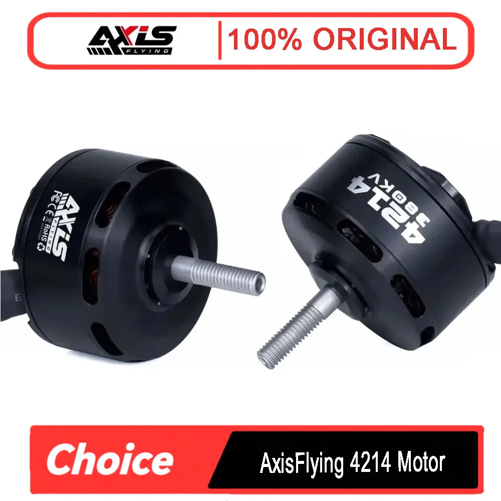 

AxisFlying 4214 Motor 6-12S 380KV Brushless Motor for 14/15/16inch FPV Drone Long Range Quadcopter Parts