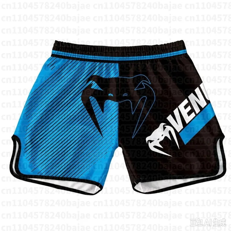 Boxing Training Shorts Breathable Fighting Boxing Fighting Muay MMA Thai Coach Running Fitness Men Kid Shorts