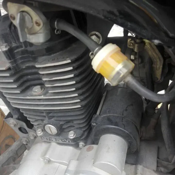 10PCS Universal Motorcycle Fuel Filter Motorcycle Engine Inline Carb Gasoline Fuel Gas Filter Motorbike Motor Oil Filters