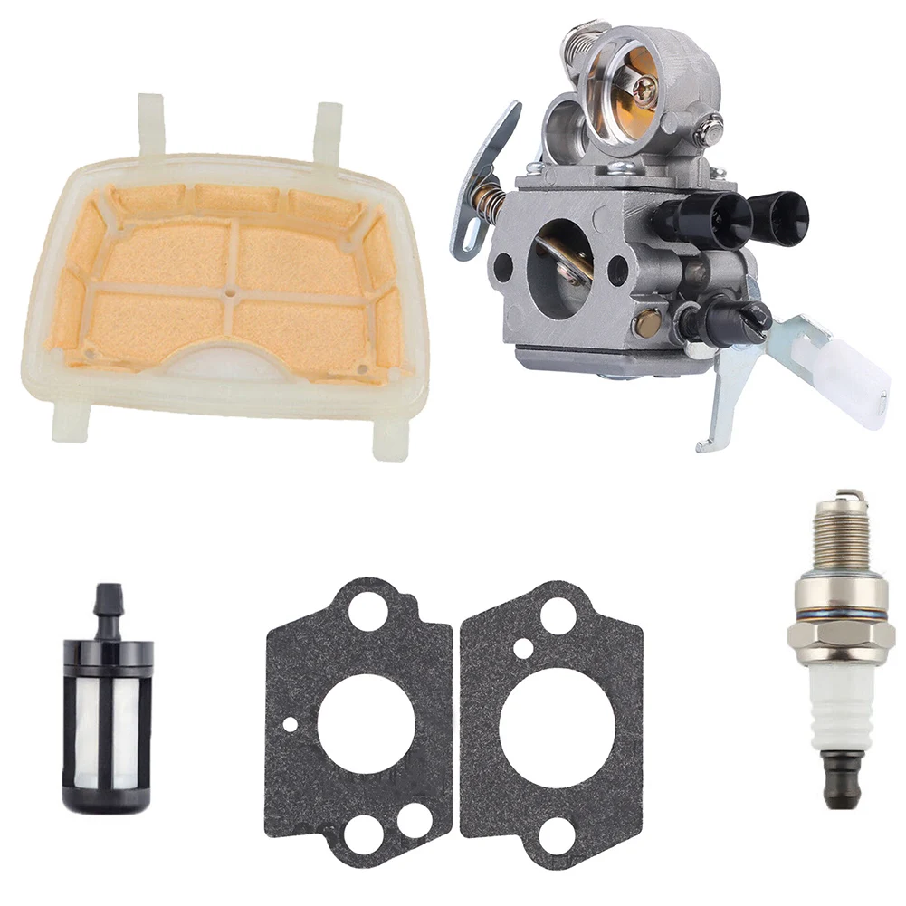 Power Equipment Carburetor Chainsaw Accessories MS181 MS211 Plug Fuel Filter Gaskets Air Filter C1Q-S269 Chainsaws