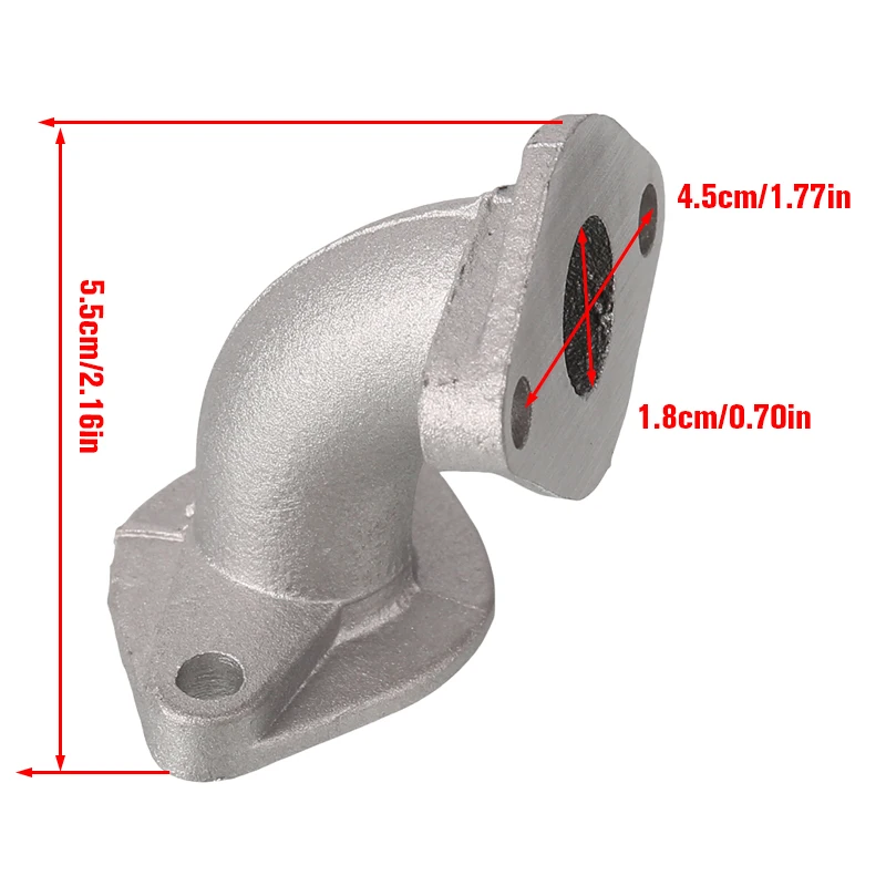 25/18mm Manifold Intake Pipe For 125cc 140cc 150cc 155cc 160cc Pit Dirt Bike ATV Quad Motorcycle