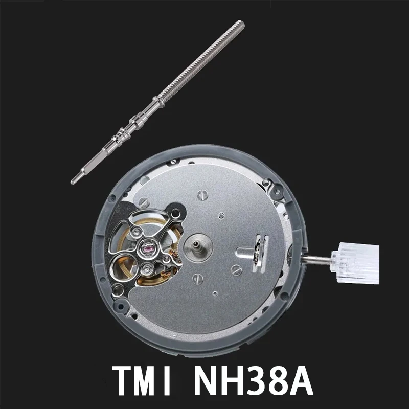 New Japan NH38 Movement NH38A Standard 24 Jewels Imported Watch Automatic Metal High Accuracy Winding