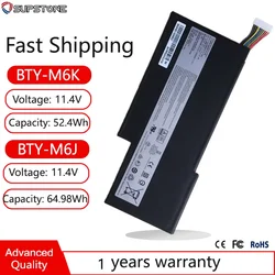 BTY-M6J,M6K Laptop Battery For MSI GF63 GF75 GS73 WF65 WF75 WP75 GS63 WS63 MS-17B4,17F1,17B3,16W1,16R3 16R1 Creator 15M 17M A9SD