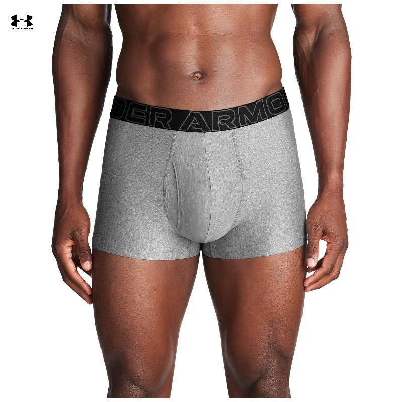 Calzoncillos Deportivos UA Performance Tech Originales, Paquete de 3, Anti-fricción, Transpirables, para Gimnasio, Entrenamiento y Uso Diario