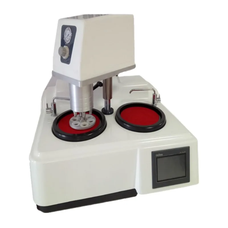 Fully automatic metallographic sample grinding and polishing machine Continuously variable speed automatic grinding