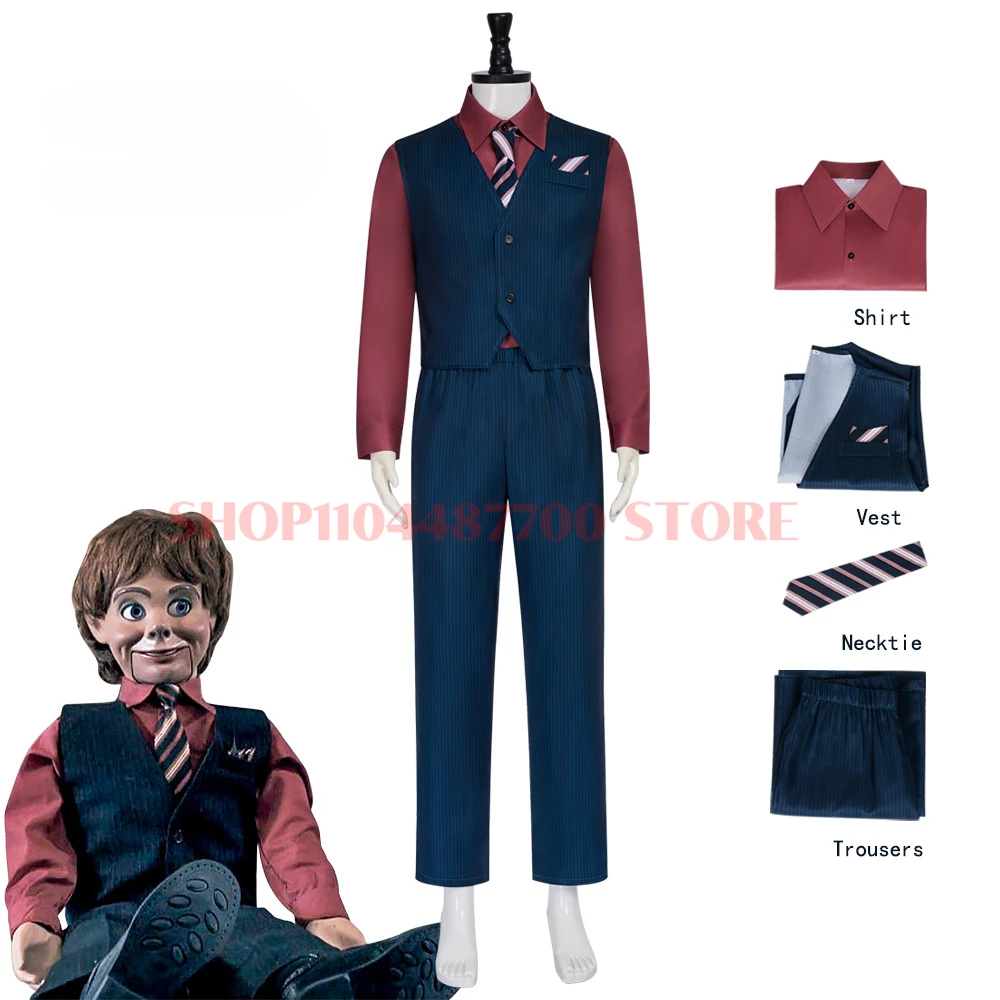 

New Halloween Doll Finley Cosplay Costume Holiday Horror Cosplay Puppet Finle Cosplay