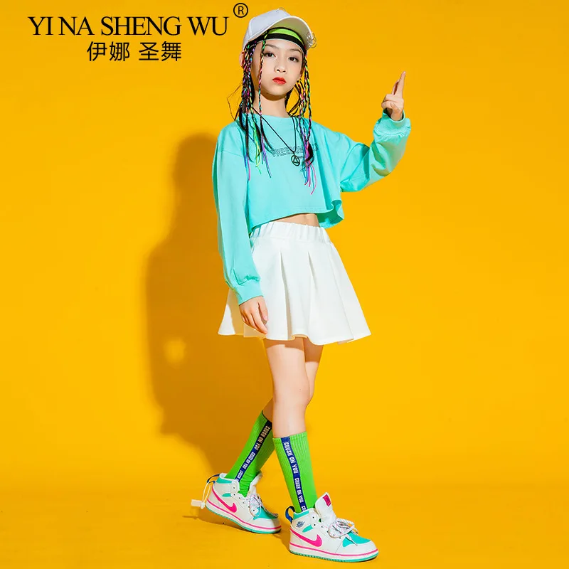 الأطفال أزياء الرقص أداء الهيب هوب صبي الفتيات أزياء رقص الجاز الشارع ملابس الرقص الطلاب التشجيع ازياء