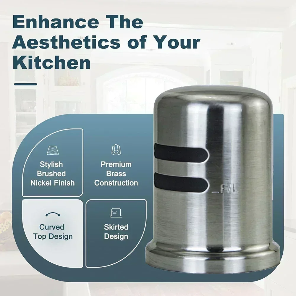 Premium Dishwasher Air Gap Kit: Prevent Backflow & Hygiene,Replacement Air Gap Home Improvement Hardware Parts For Home