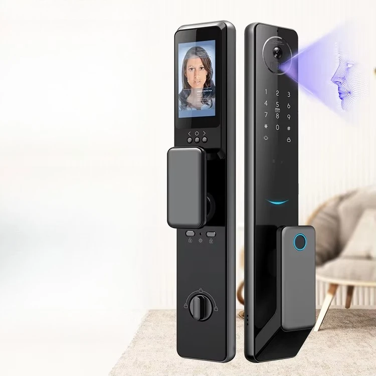 

2025 smart door lock, wireless fingerprint digital security door, with home camera lock