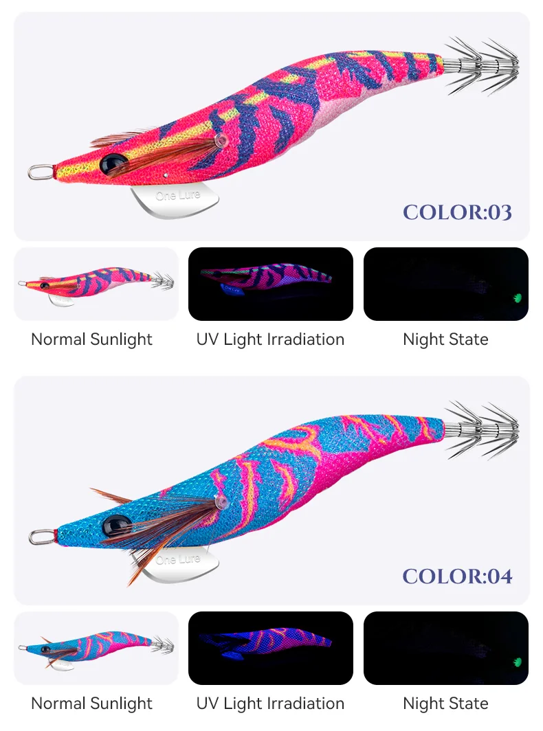 Kingdom EGI Jigs 2.5 # 3.0 # 3.5 # Künstliche Angeln Locken Hohe Qualität Tintenfisch Haken Jigging Harte Garnelen Köder Für Tintenfisch EGI – Detail 16