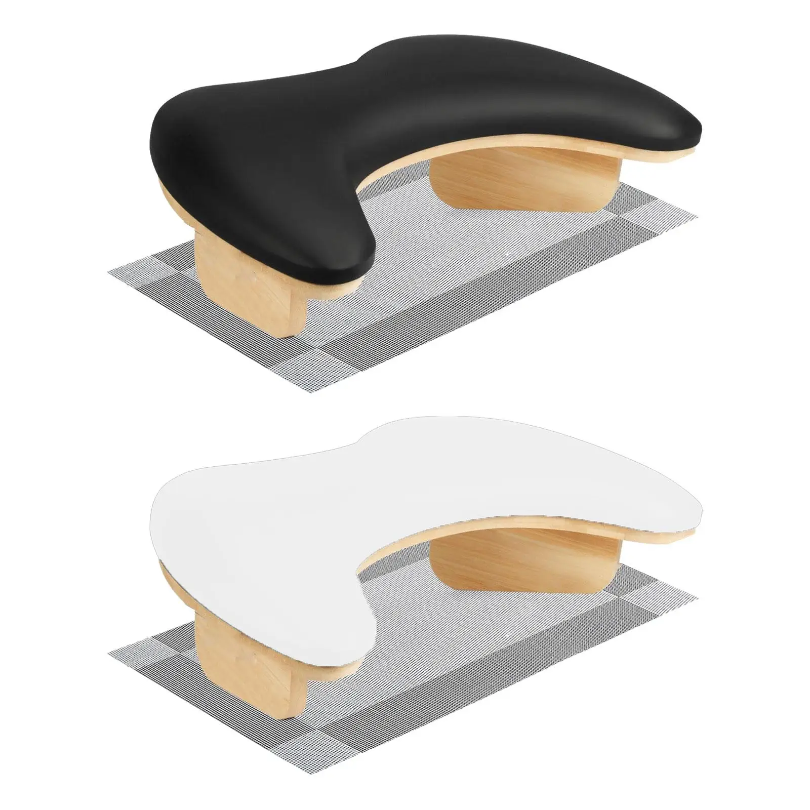 

Nail Arm Rest Non Slip Base Practical Nail Hand Rest for Home Nail Art Salon