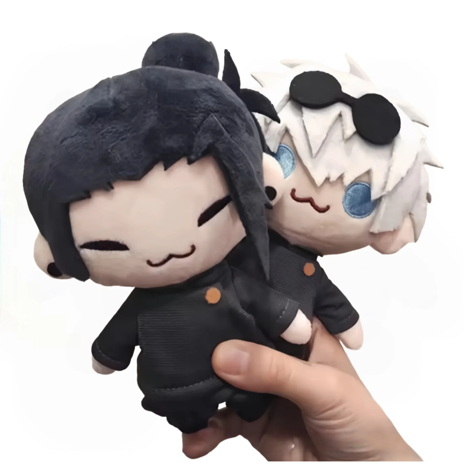 

Популярные мягкие игрушки и плюшевые фигурки Годжо Сатору и Гето Сугуру из Jujutsu Kaisen: милая мягкая коллекция для косплея и декора