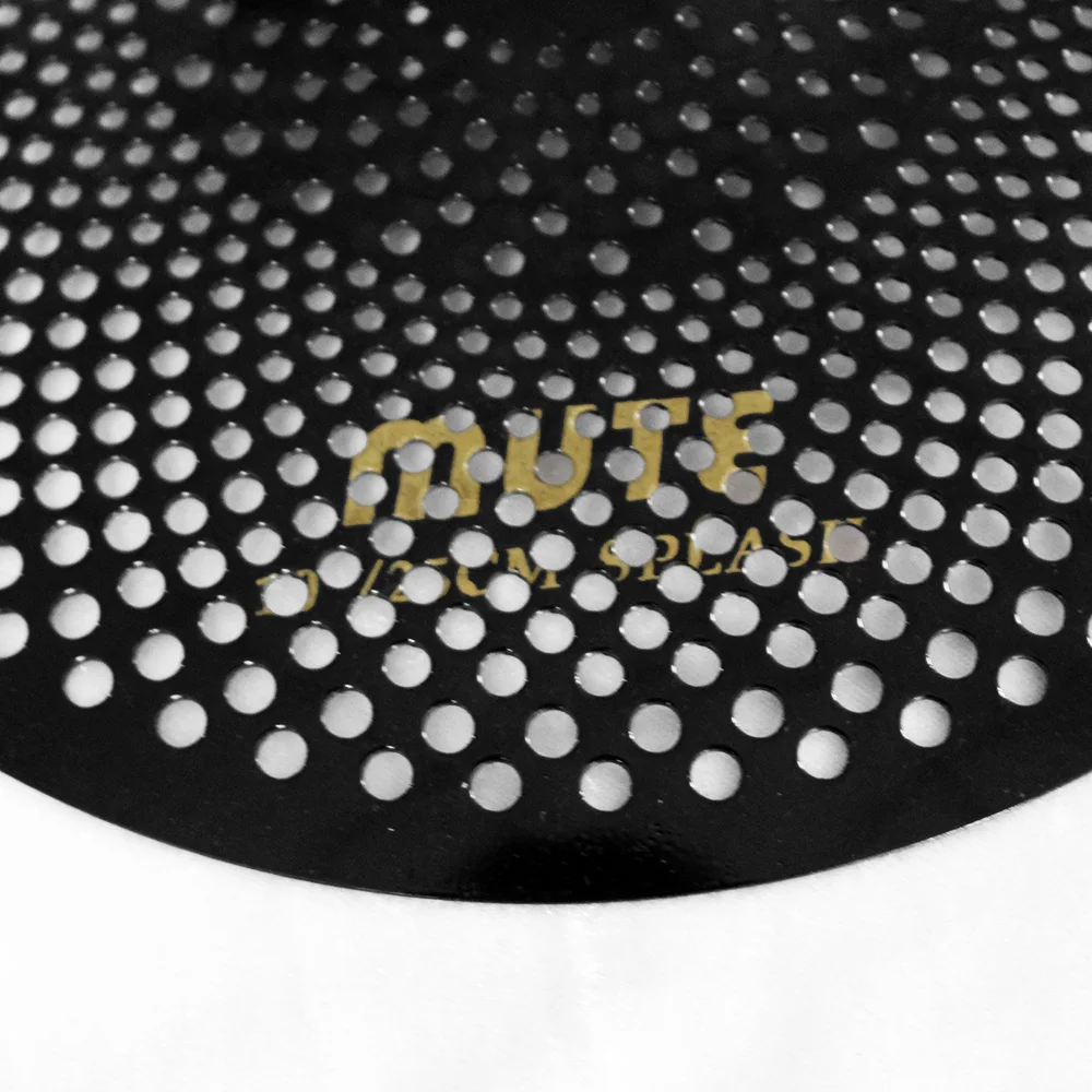 10 inch Splash Black Low Volume Cymbal for Drum Set