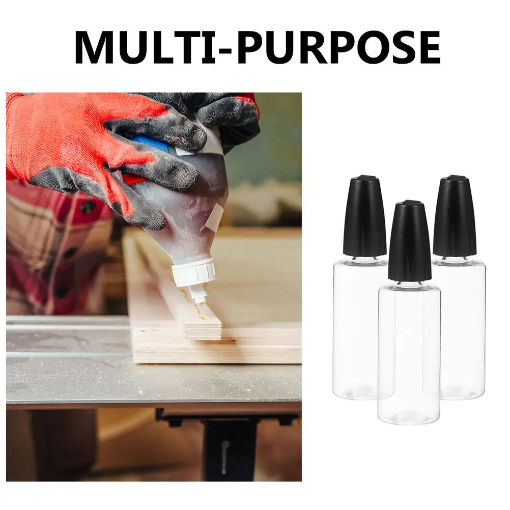 8Pcs Precision Tip Applicator Bottle Needle Squeeze Bottle Leakproof for DIY Crafts Painting Glue Oil Application