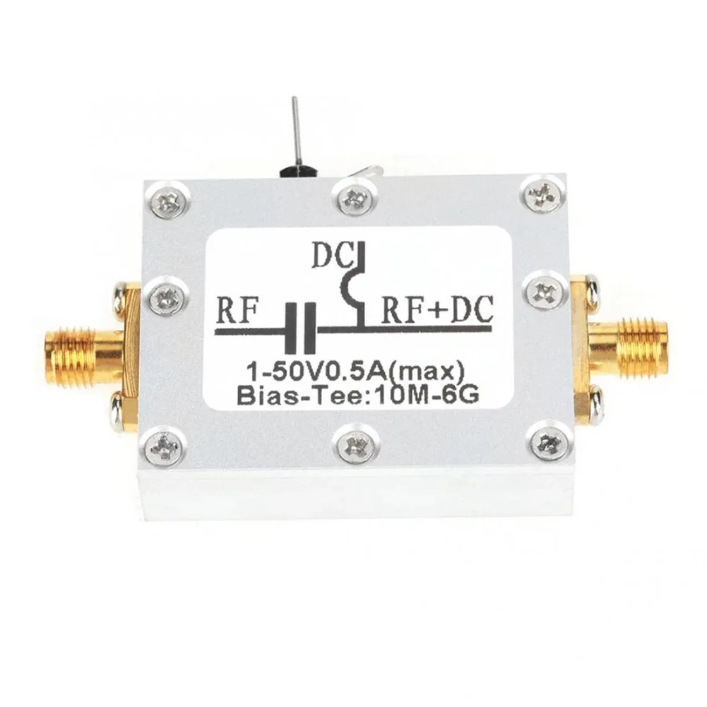 

RF DC Blocker RF Broadband Module with Superior Performance DC Blocker Bias Tee and Wideband Frequency from 10MHz‑6GHz
