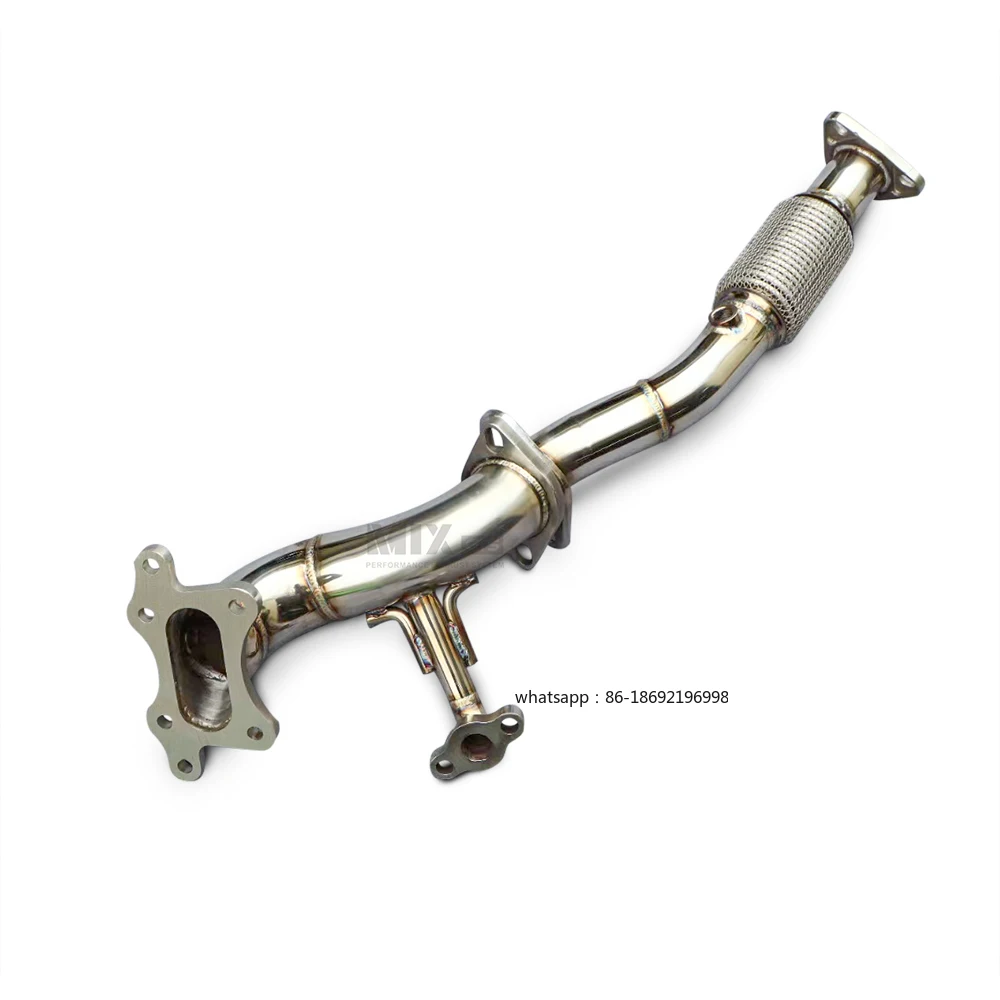 Suit for Honda Fit GK5 1.5 2014-2019 Stainless Steel Downpipe Exhaust Modificationracing Power Enhancement Factory Direct Sales