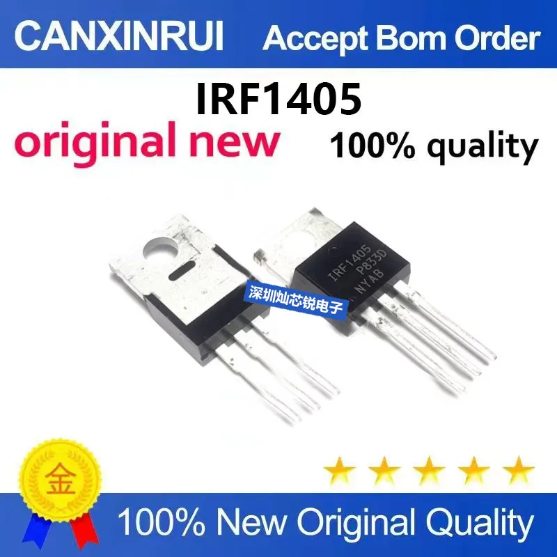 (5-100pieces)Brand new domestic IRF1405PBF IRF1405 field-effect transistor 55V 133A TO-220