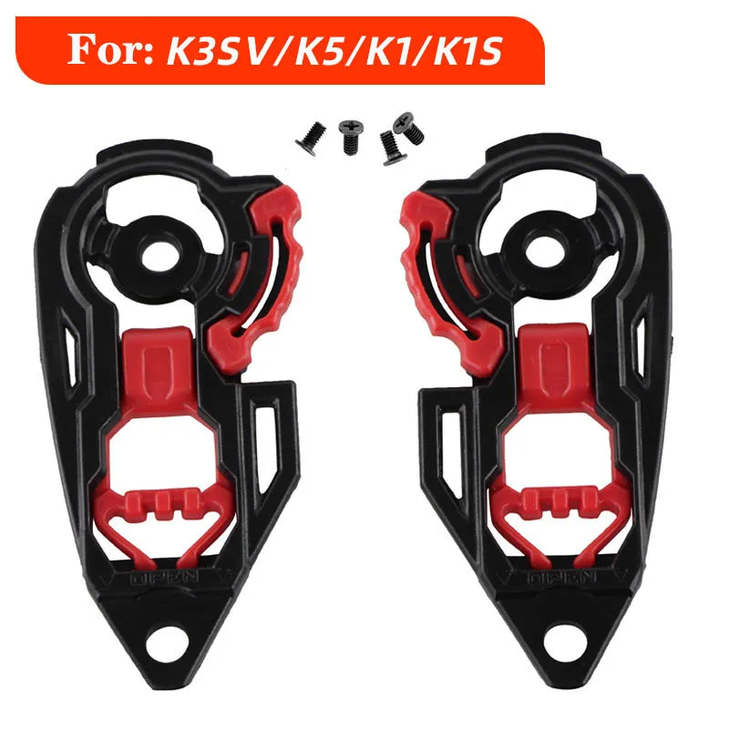 Shield Base Plate Compact Motorcycle Helmet Visor Shield Gear Base Plate Lens Holder for K1/K3/K4/K3SV/X14/Z8 Base Accessories