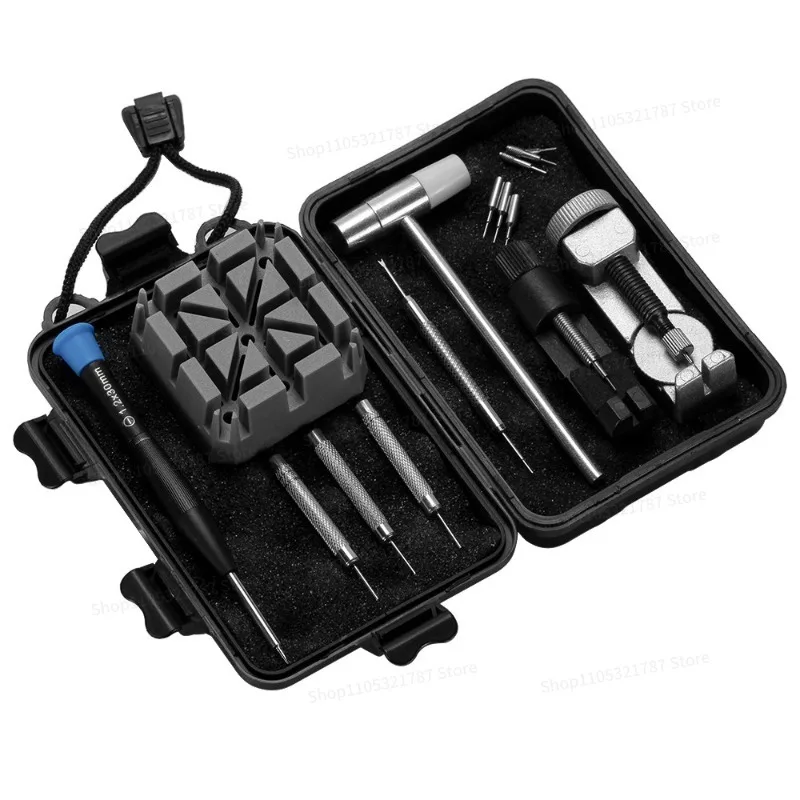 For Steel Belt Remover Chain Belt Cutter Novice Maintenance Tool Meter Adjuster Removal Watch Repair Set