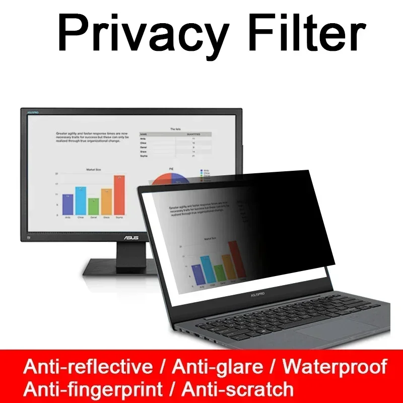 For Macbook 2026 MacBook Pro 16 inch M5 A3428/A3429 Air 13 inch M5 A3449 Anti-peeping Screen Protector For Laptop Computer