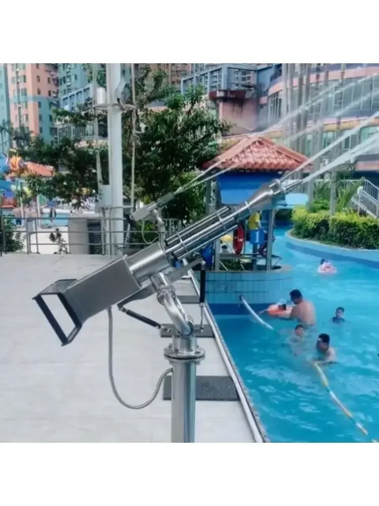 

Internet celebrity large Gatlin water gun wave making atmosphere water playground water park