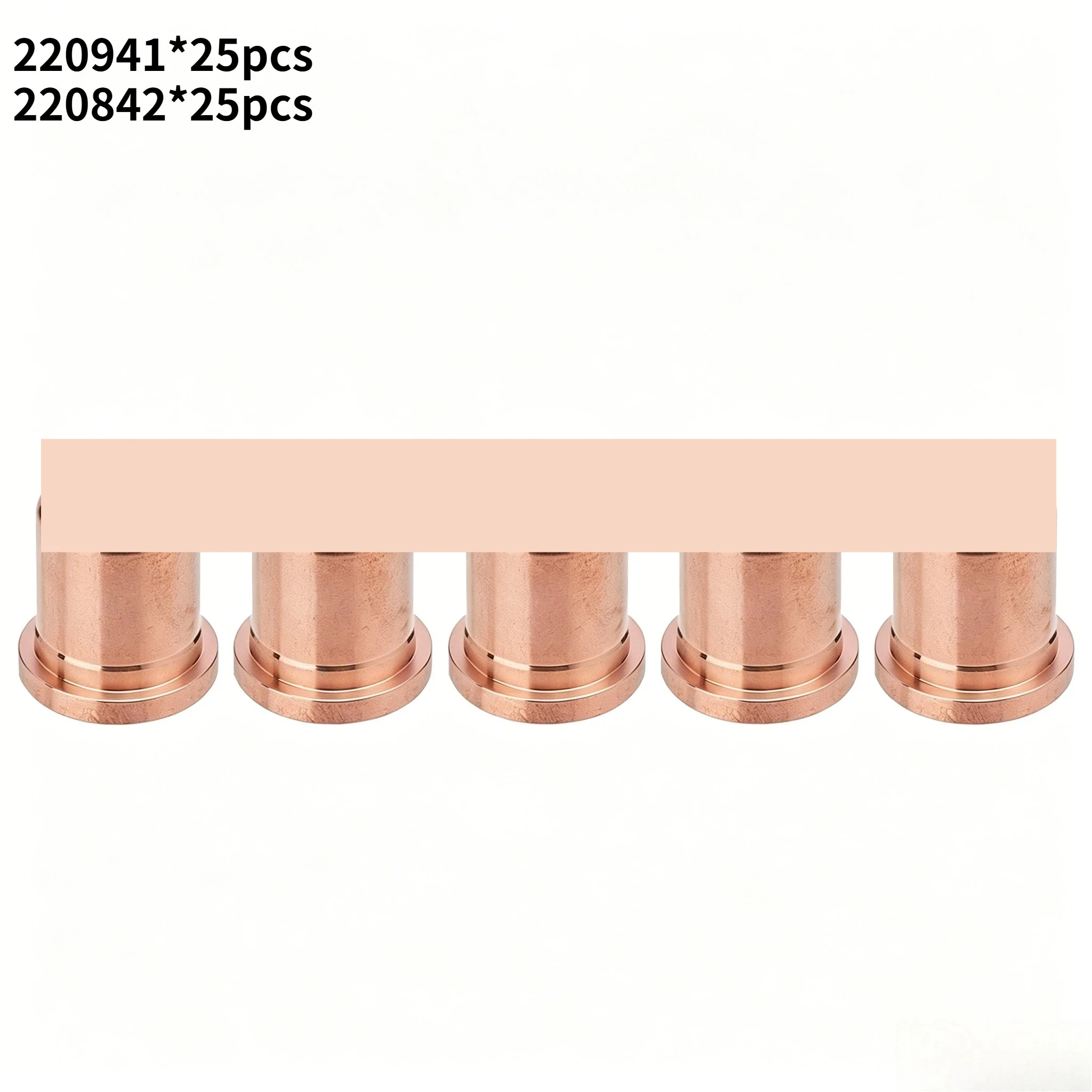 50Pcs 220941 45A Nozzle + 220842 Electrode Plasma Torch Consumables Kit