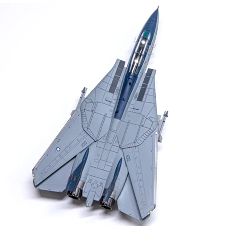 

S14 1/144 US F-14B fighter model VF-32 Swordsmen Squadron AC100 2005 alloy aircraft model