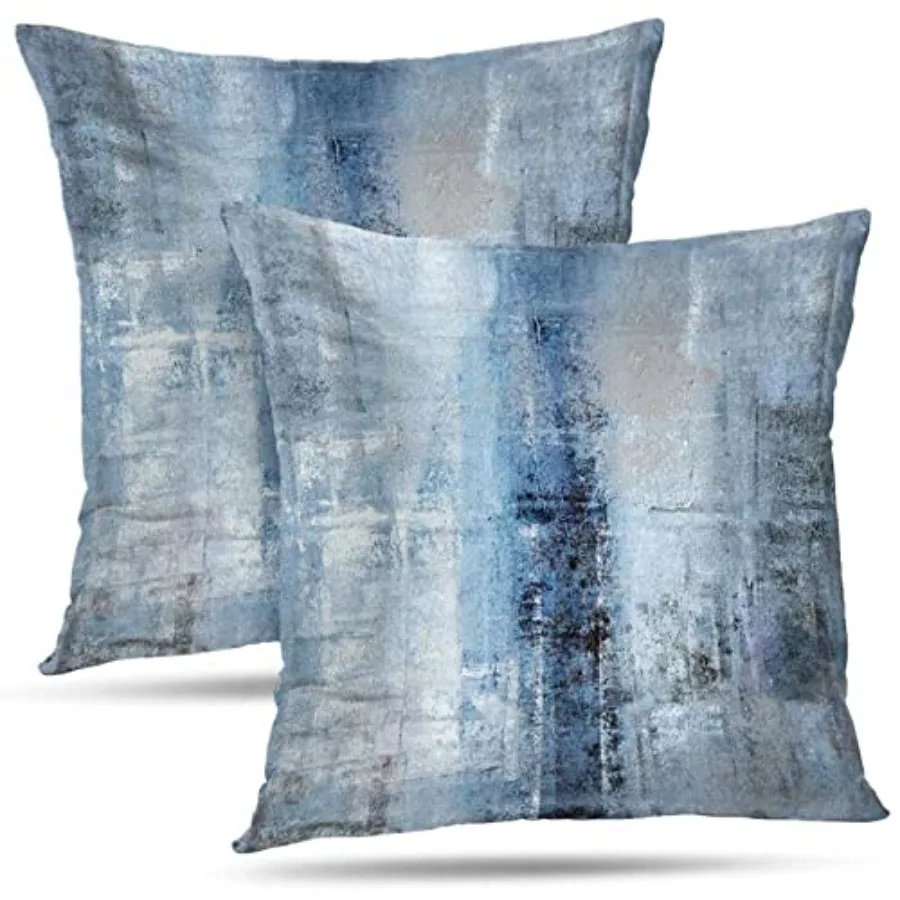 

Abstract Art Artwork Pillow Cover, Gallery Modern Decorative Throw Pillows Cushion Cover for Bedroom Sofa Living Room 18 x 18 I