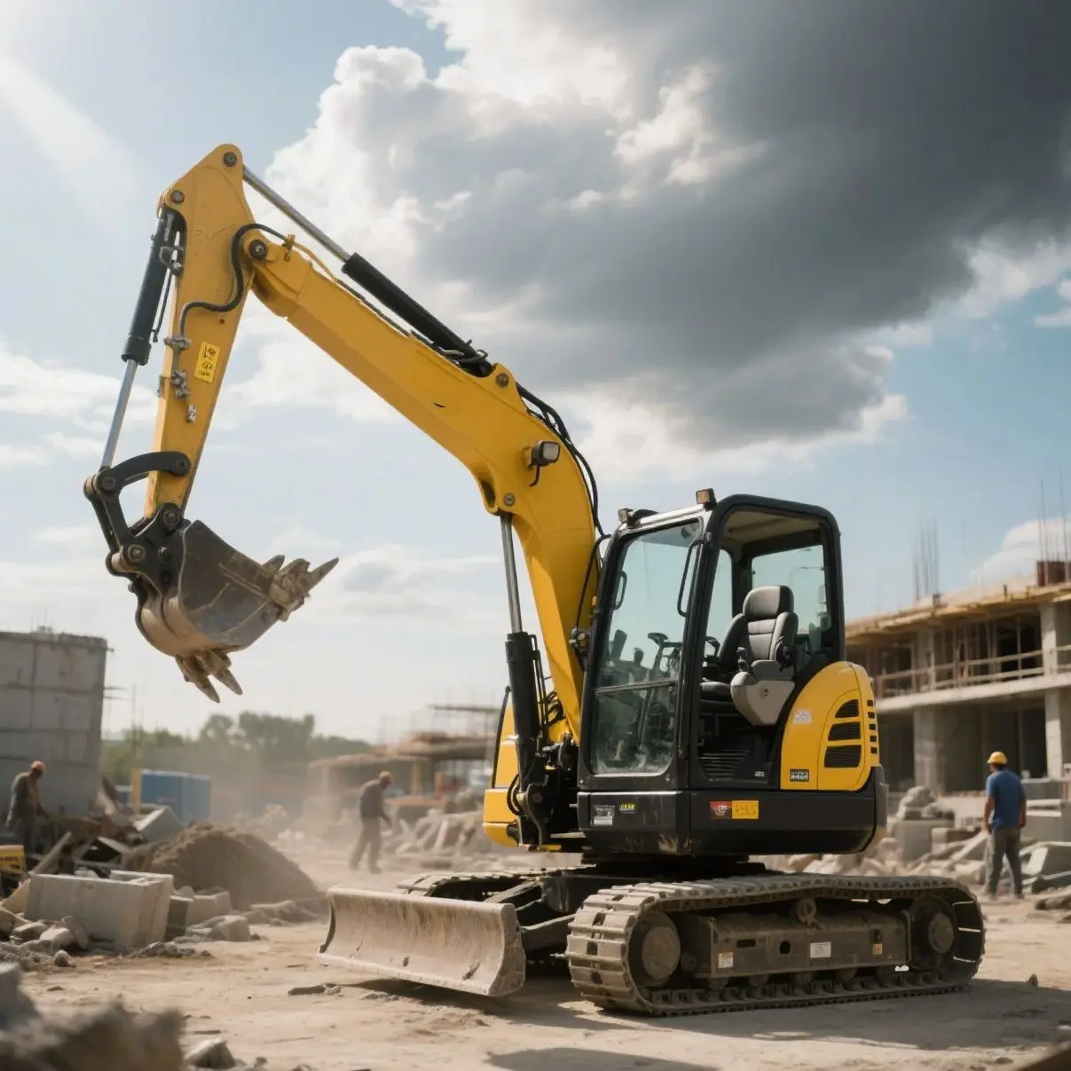 التوصيل المجاني حفارة صغيرة 1.2 طن حفارة زراعية صغيرة زراعية محرك كوبوتا مخصص للبيع