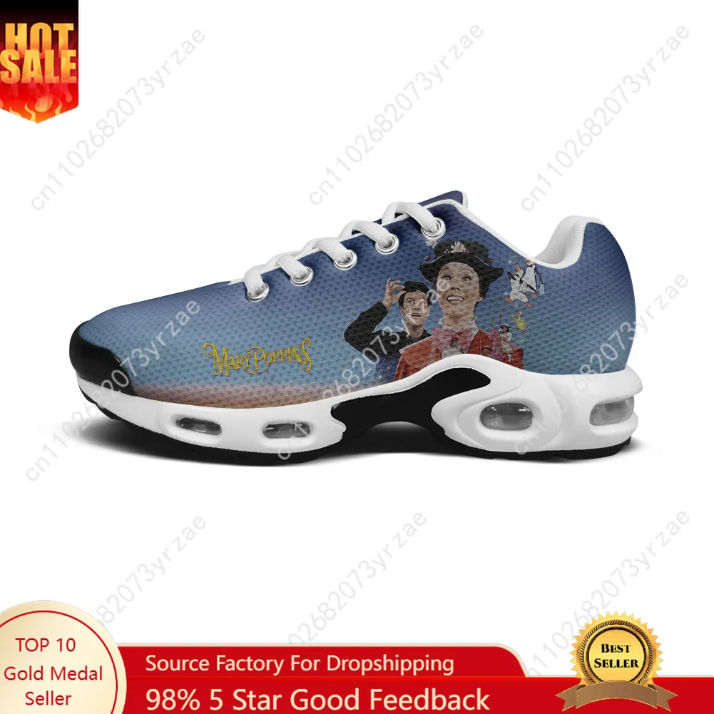 

Mary-Poppins Lightweight Sports Shoe Tailor-Made Air Cushion Sneakers Mens Womens Teenager Fashion Couple Print Custom Shoes