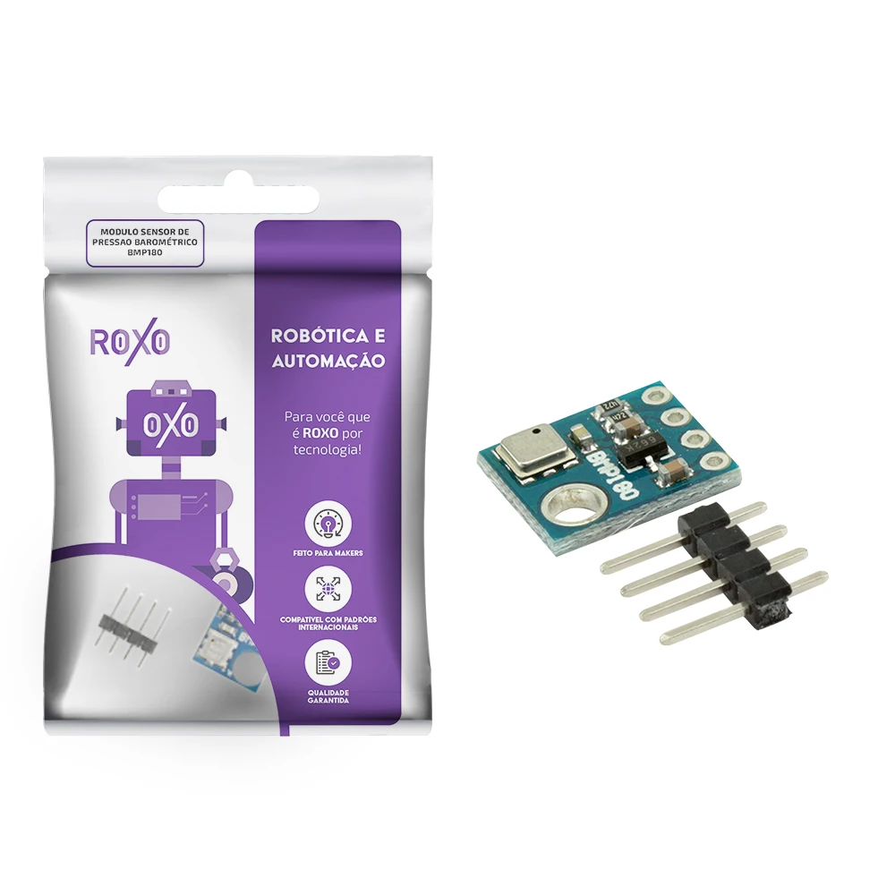 Pressure Sensor Altitude Temperature Barometer Bmp180 - RoXo