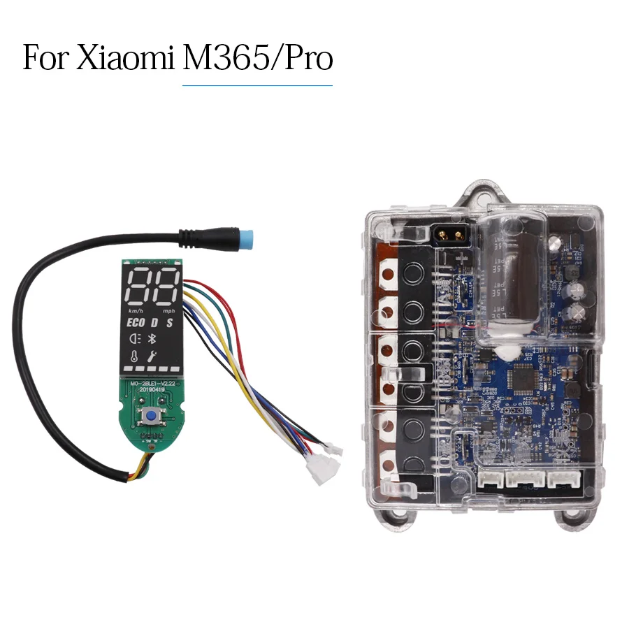 Electric Scooter Motherboard Controller Suite Power Supply BT Digital Display Accelerator Front Light for Xiaomi M365 PRO Parts