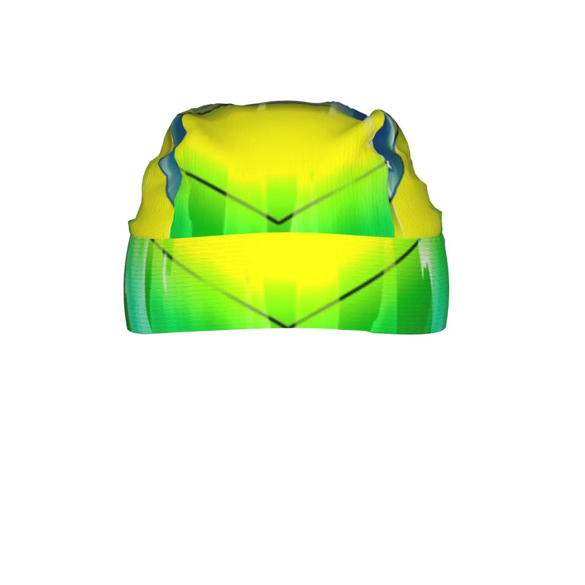 Bicycle Headband Cap Abstract Brazil Flag Cycling Headscarf Quick-dry Sun-Protective Hat Head Scarf
