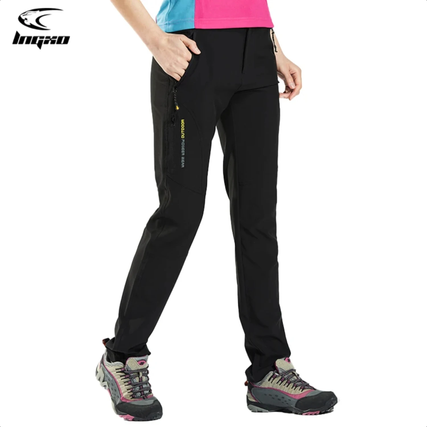 Women's Outdoor Waterproof Quick Dry Stretch Hiking Pants