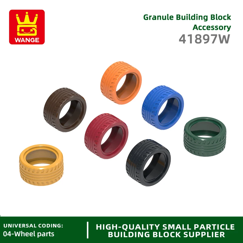 

1Pcs 47879W 56X28MM Wheels Tire Block Moc Color Accessories Compatible with Brick DIY Children's Toy Assembly Parts