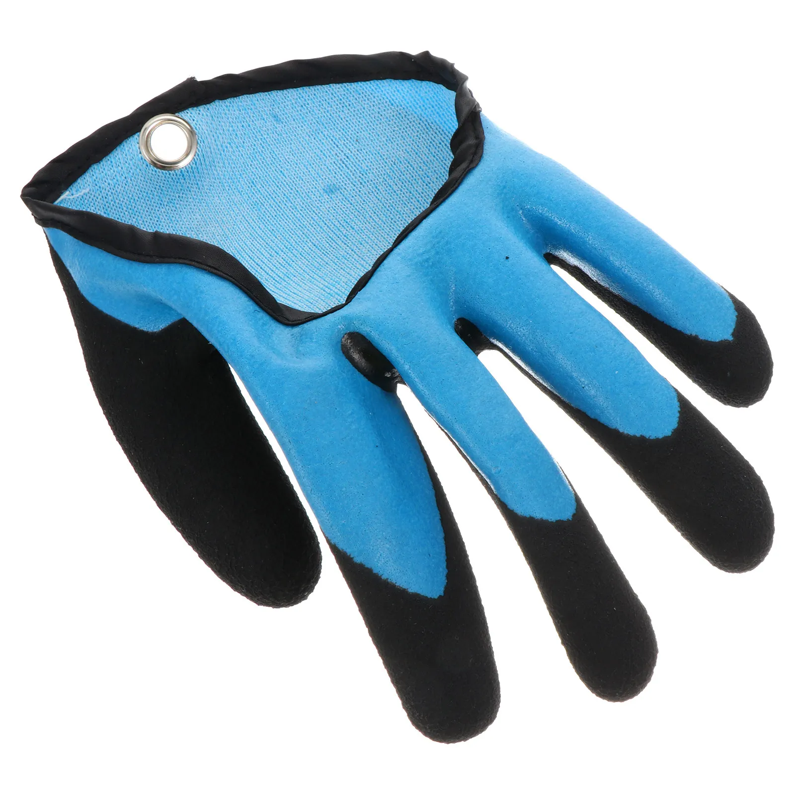 Fingerless Gloves Left Line Woven Latex Non Slip Waterproof Fishing Killing Skidproof Fish Catching Eco Friendly Durable
