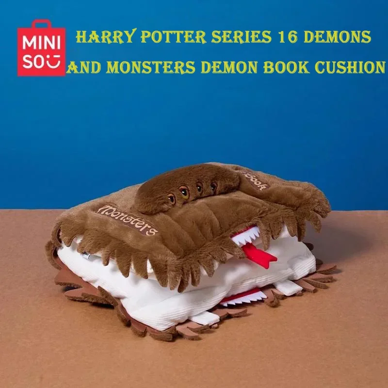 

MINISO Harry Potter Series 16 Demons and Monsters Demon Book Cushion Creative Dolls