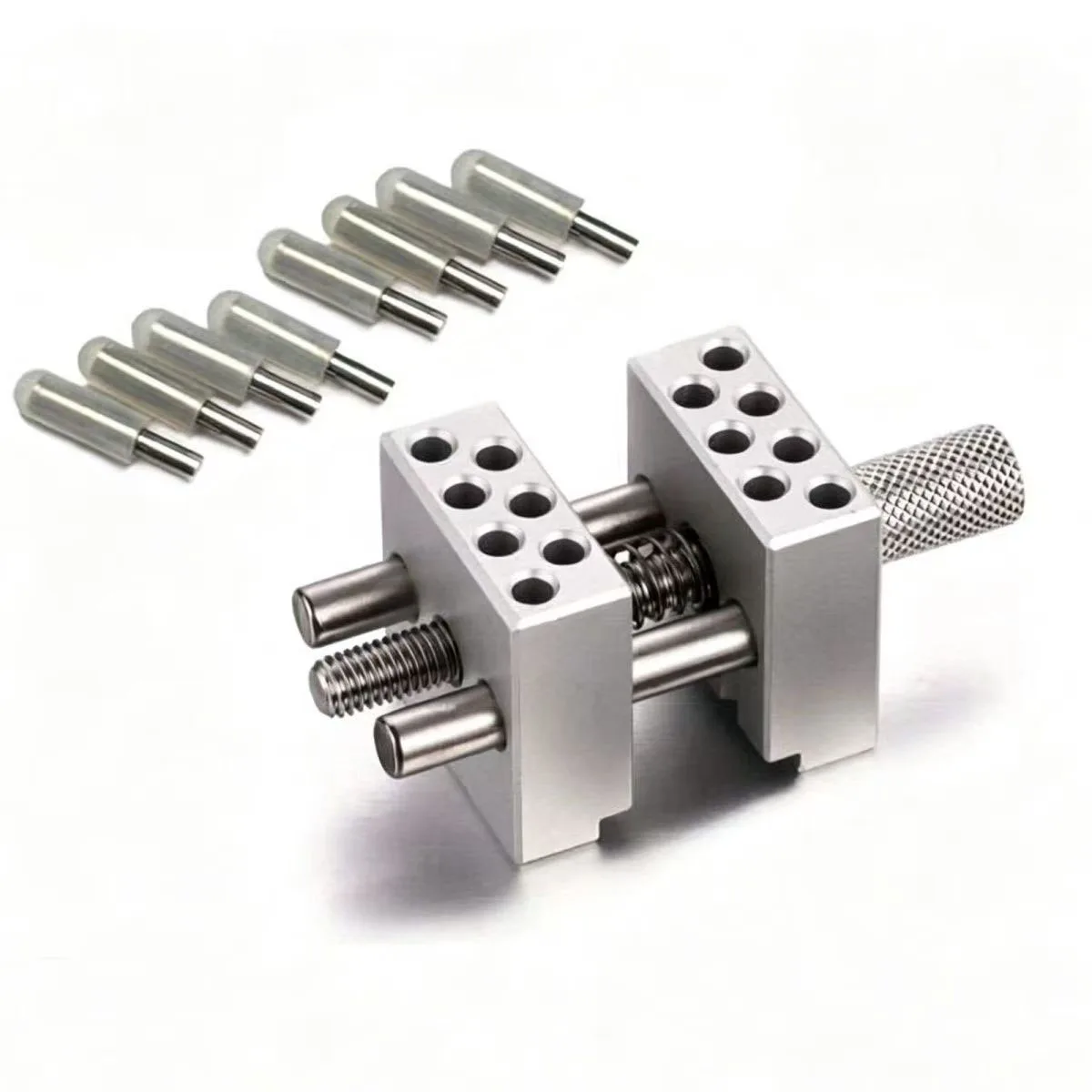 Mini Bench Vise Flat Table Vice Metal Adjustable Jaw,Handy Mini Vice for Watch Repair Scale Models DIY Craft DIY Enthusiasts