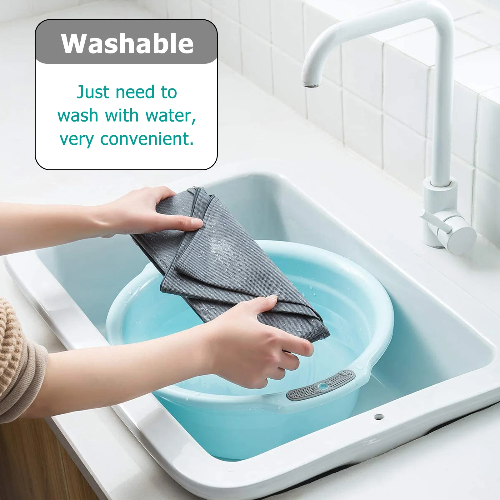 

2Pcs Underwear Socks Storage Box Cloth Material Drawer Organizer Dividers Multiple Grids Storage Container for Neat Room