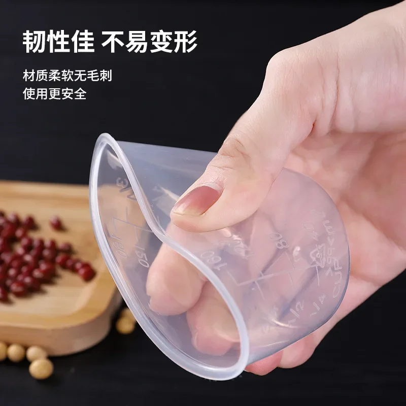 Transparent Measuring Cup Food Grade PP Plastic Measuring Cup, 160ml Measuring Cup, Electric Rice Cooker, Matching Graduated