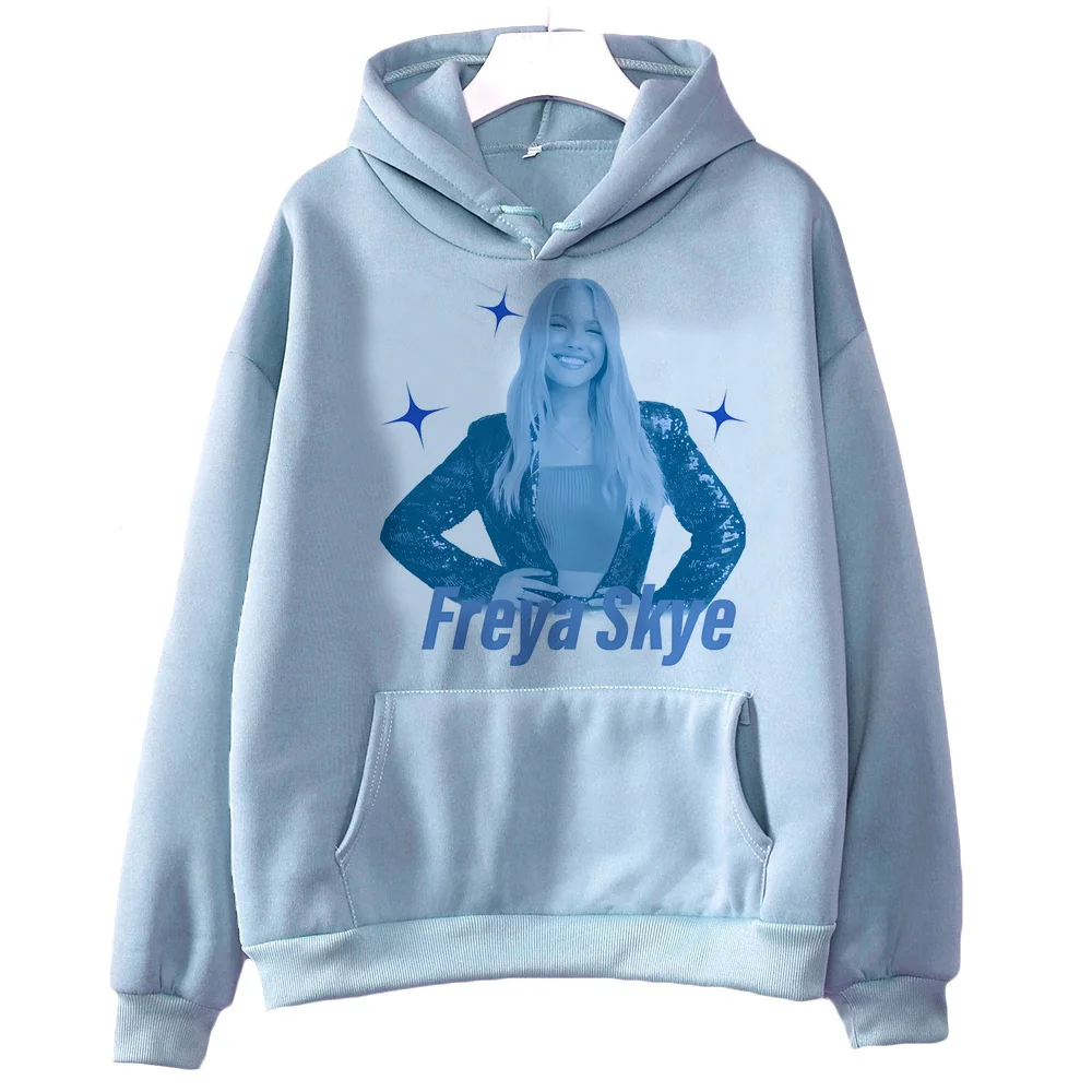 Freya Skye hoodie sweatshirt kawaii fashion unisex 2000s tops winter warm Casual Quality