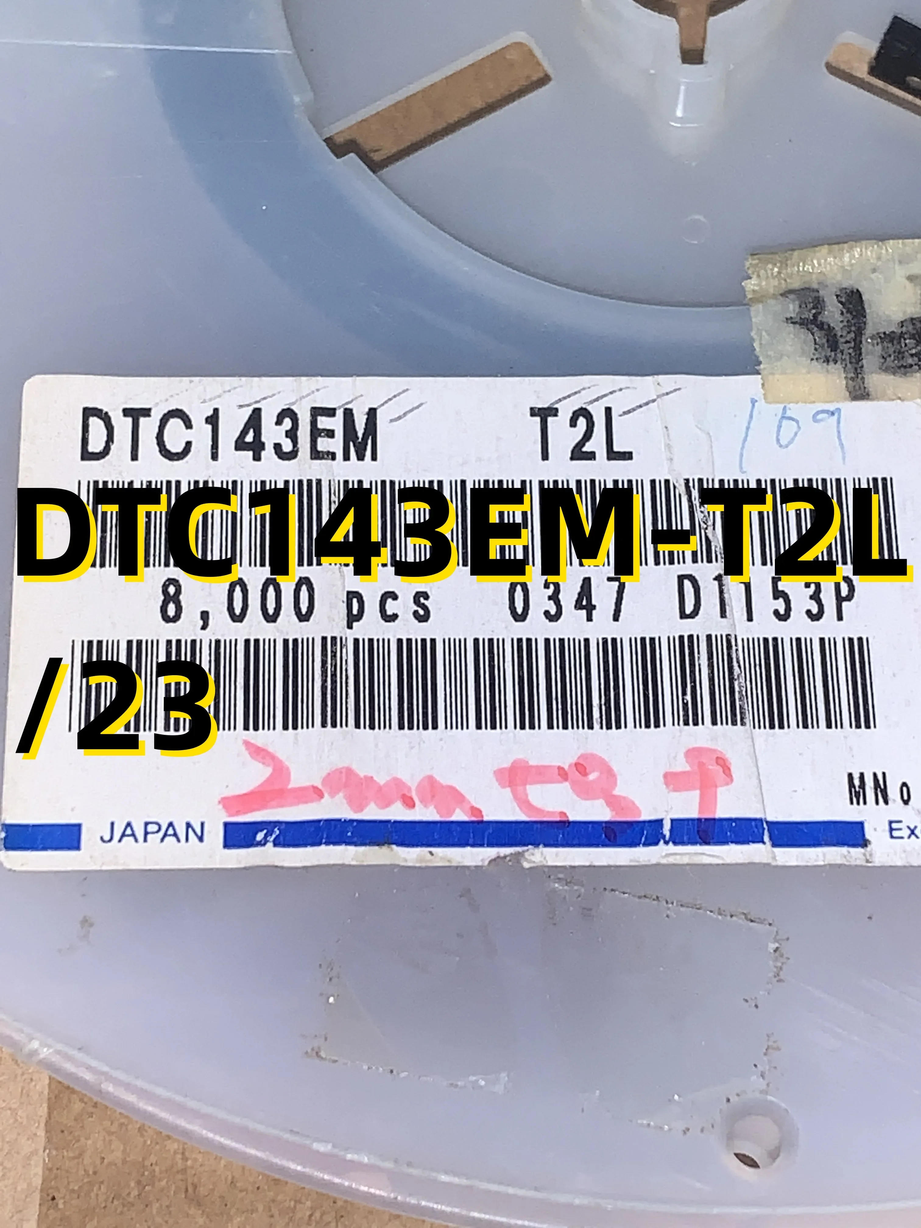 10 قطعة DTC143EM-T2L/23