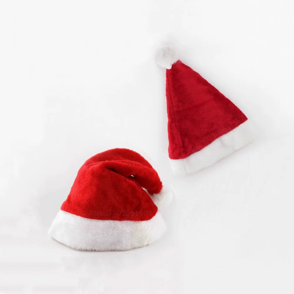 Newfashioned Christmas Hats New Year Santa Claus Festival Party Decoration Children Adult Xmas Gift Supplies Xmas Hats Cap