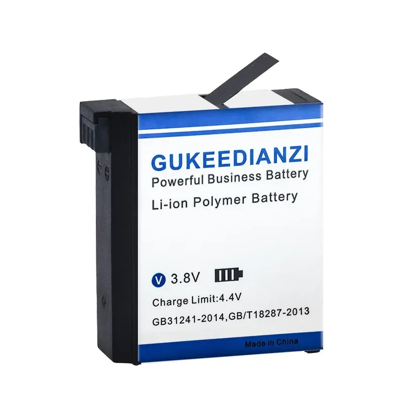 Gukeedianzi Batterie Ersatz für Gopro Held 4, 2130mah, für Gopro Hero4, für Gopro AHDBT-401, Action Kamera, Track, nein