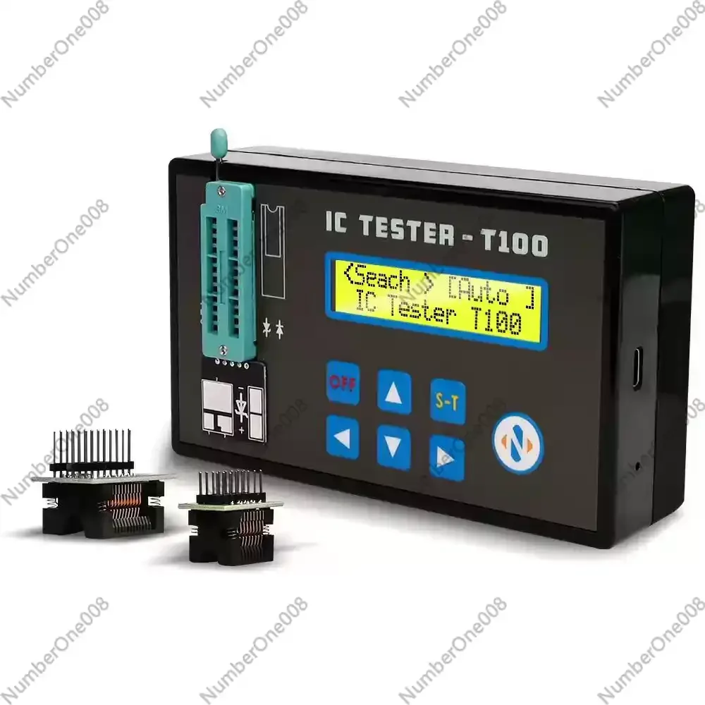 

Integrated Circuit Tester Handheld Rechargeable Diode Transistor Surface Mount Test Board