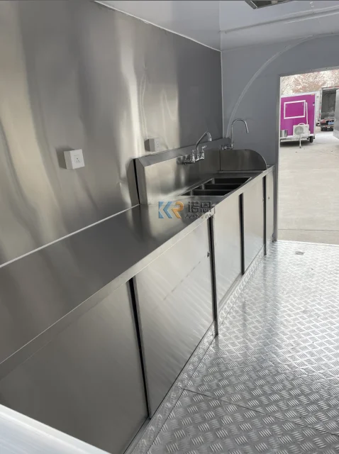 ストリートモバイルファーストフードトレーラー、コーヒーアイスクリームカート、ストリートコーヒーキオスク、コンセッションフードトラック機器