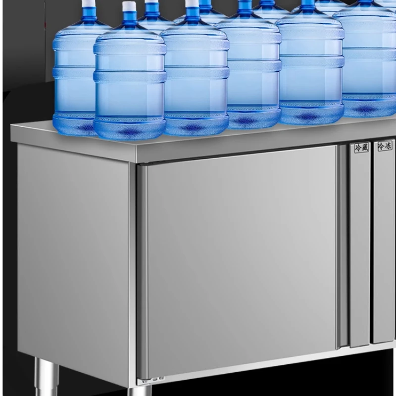 Commercial  freezer stainless steel console